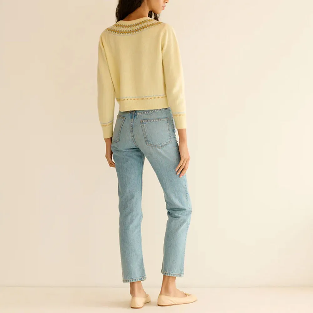 Dôen - Olympe cardigan - Yellow sold by Merci product image thumbnail 4