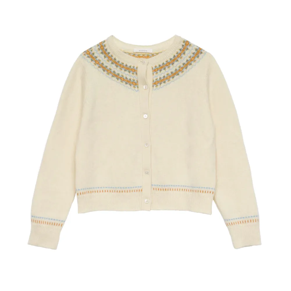 Dôen - Olympe cardigan - Yellow sold by Merci
