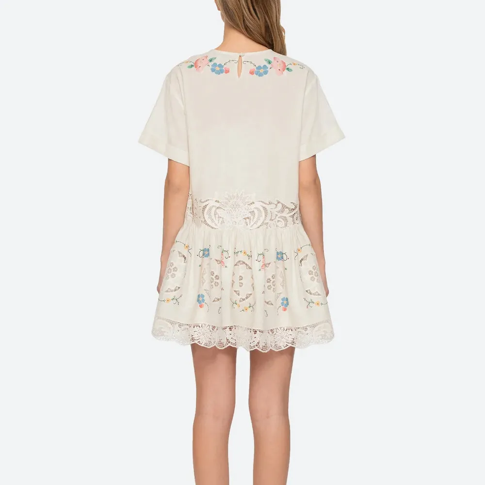 Sea NY - Astrid dress - Ecru sold by Merci product image thumbnail 4