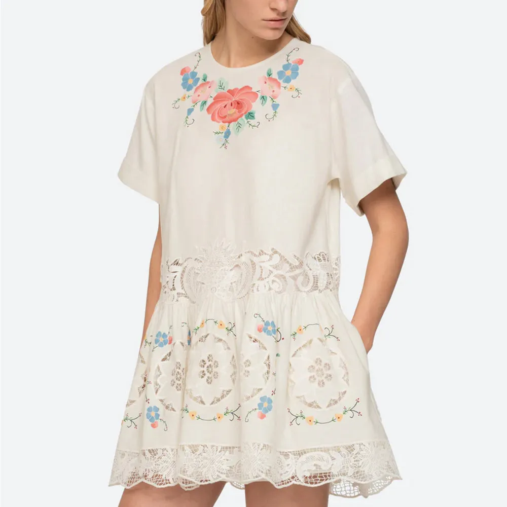 Sea NY - Astrid dress - Ecru sold by Merci product image thumbnail 2