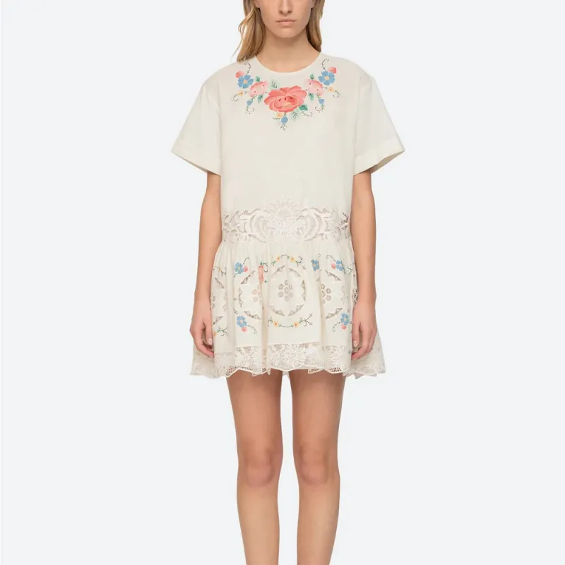 Sea NY - Astrid dress - Ecru made by Sea New York