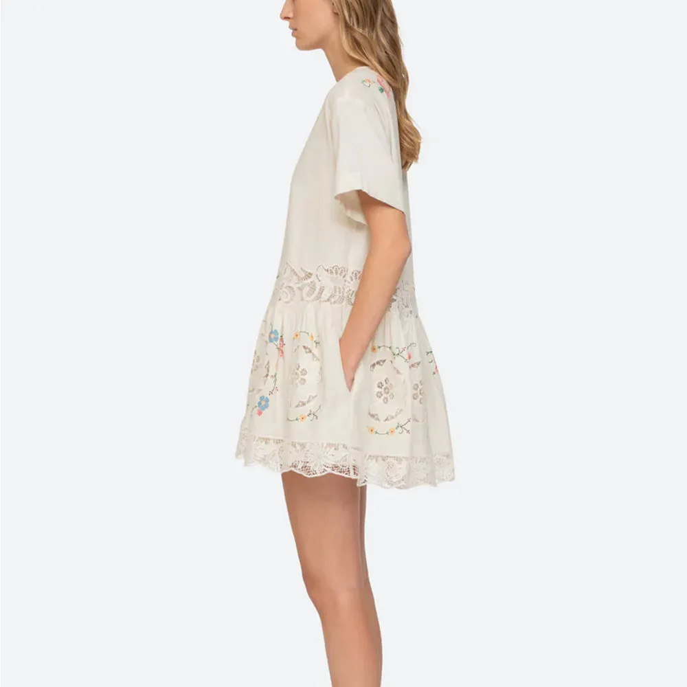 Sea NY - Astrid dress - Ecru sold by Merci product image thumbnail 3