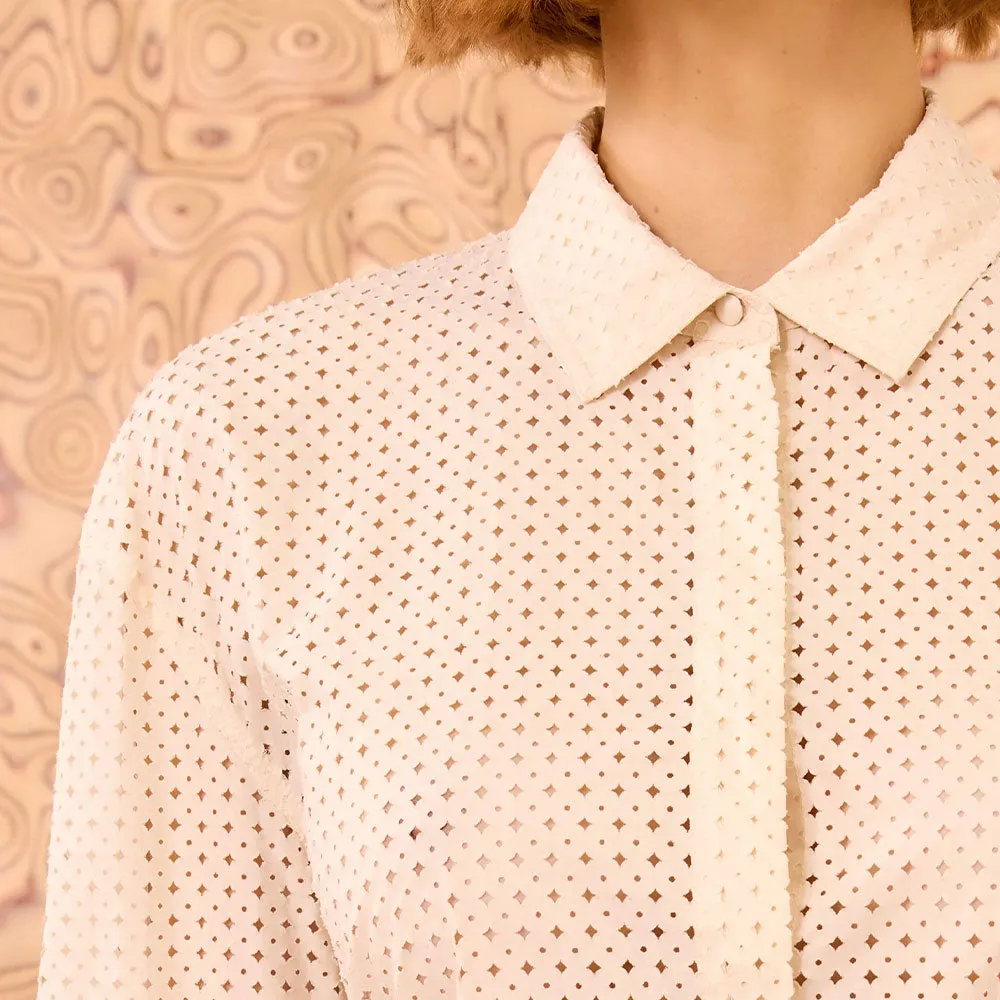Ulla Johnson - Kelila blouse - Cowrie sold by Merci product image thumbnail 2