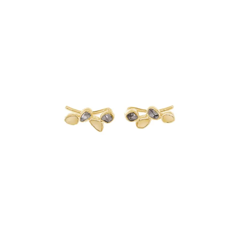 Marie Laure Chamorel - Earrings n°963 - Gold made by Marie Laure Chamorel