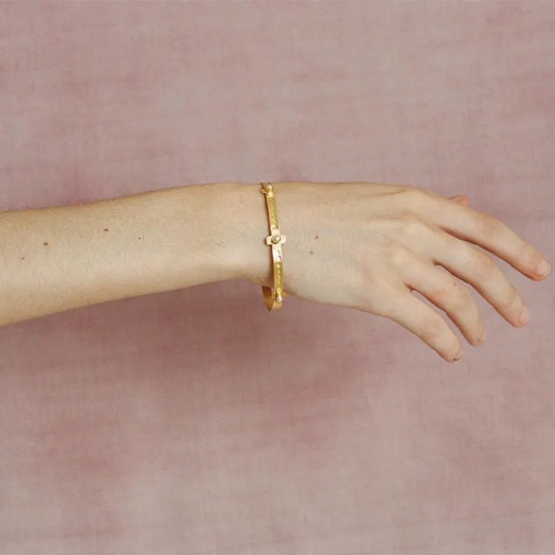 Après Ski - Palazzo Bracelet - Gold made by Merci