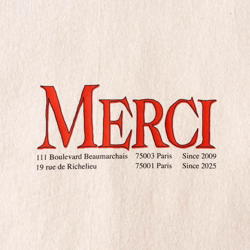 Merci - MC T-shirt Merci - Ecru sold by Merci product image thumbnail 4