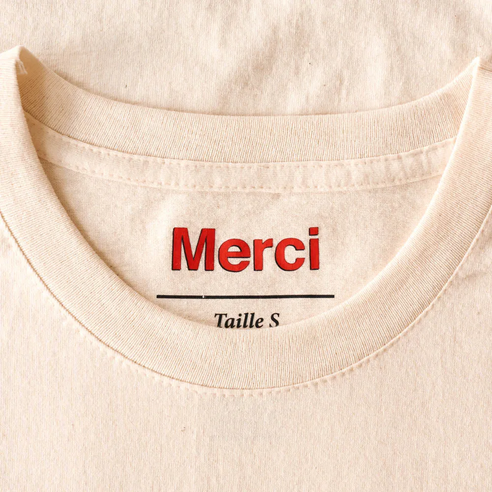 Merci - MC T-shirt Merci - Ecru sold by Merci product image thumbnail 5