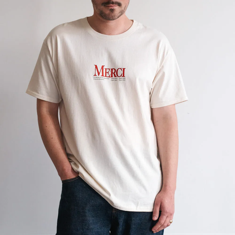 Merci - MC T-shirt Merci - Ecru sold by Merci product image thumbnail 2
