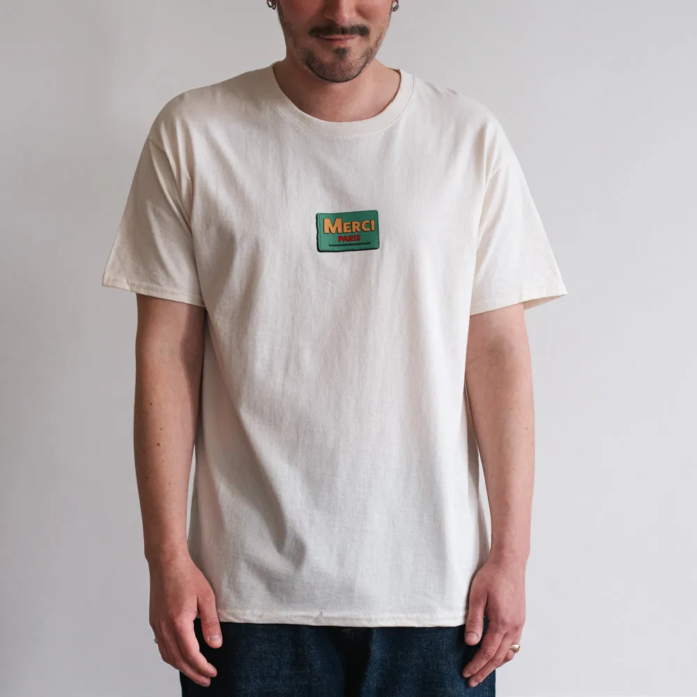 Merci - MC Conserve T-shirt Merci - Ecru sold by Merci product image thumbnail 2