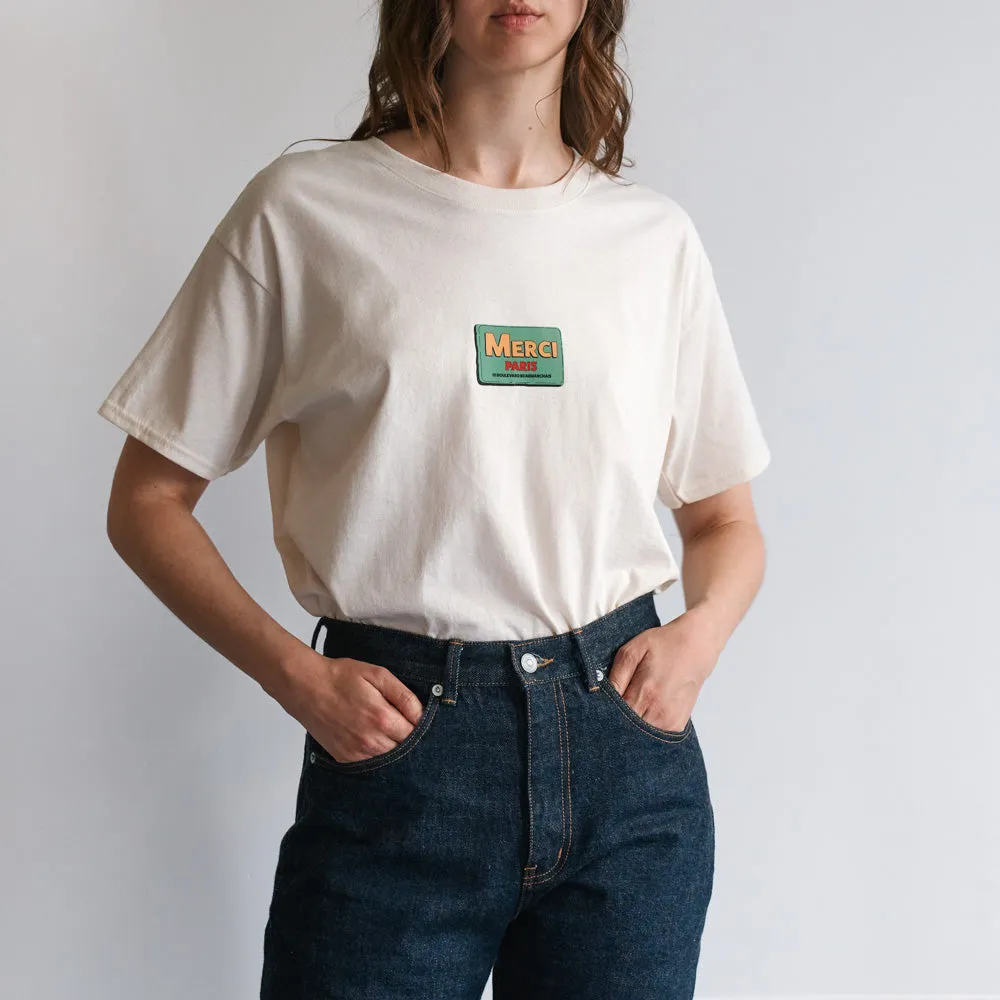 Merci - MC Conserve T-shirt Merci - Ecru sold by Merci