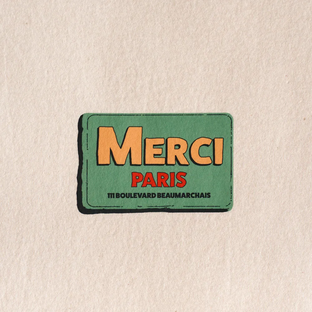 Merci - MC Conserve T-shirt Merci - Ecru sold by Merci product image thumbnail 5