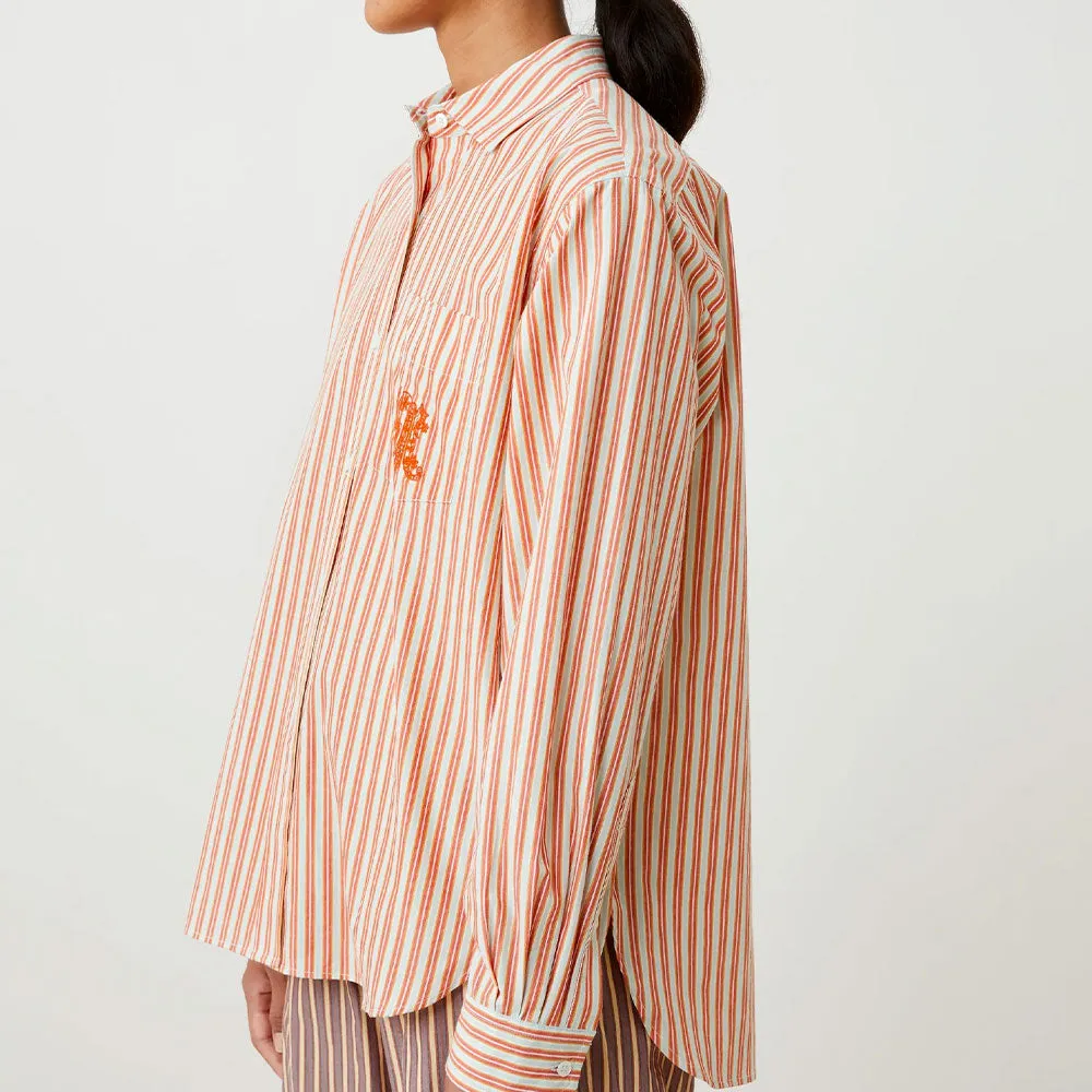 Moismont - Michelle Shirt No. 829 - Pop Stripes Spritz sold by Merci product image thumbnail 2