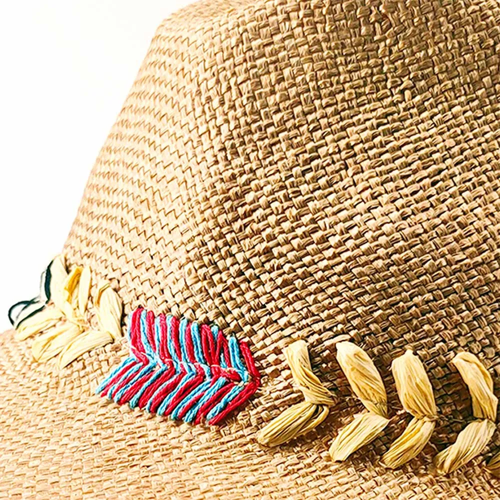 Exquisite J - Raffia Hat H449 - Natural sold by Merci product image thumbnail 2