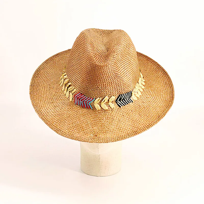 Exquisite J - Raffia Hat H449 - Natural made by Exquisite J