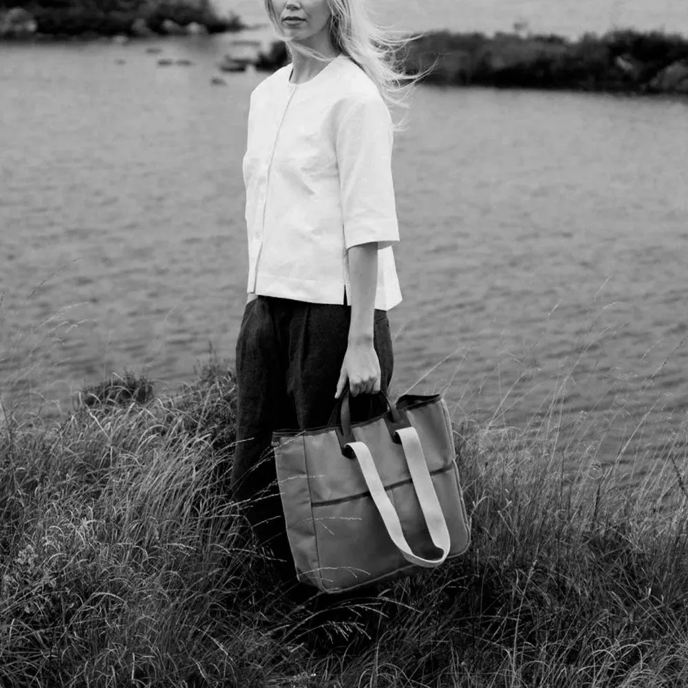 Bleu de Chauffe - Meline tote bag - Khaki sold by Merci product image thumbnail 2