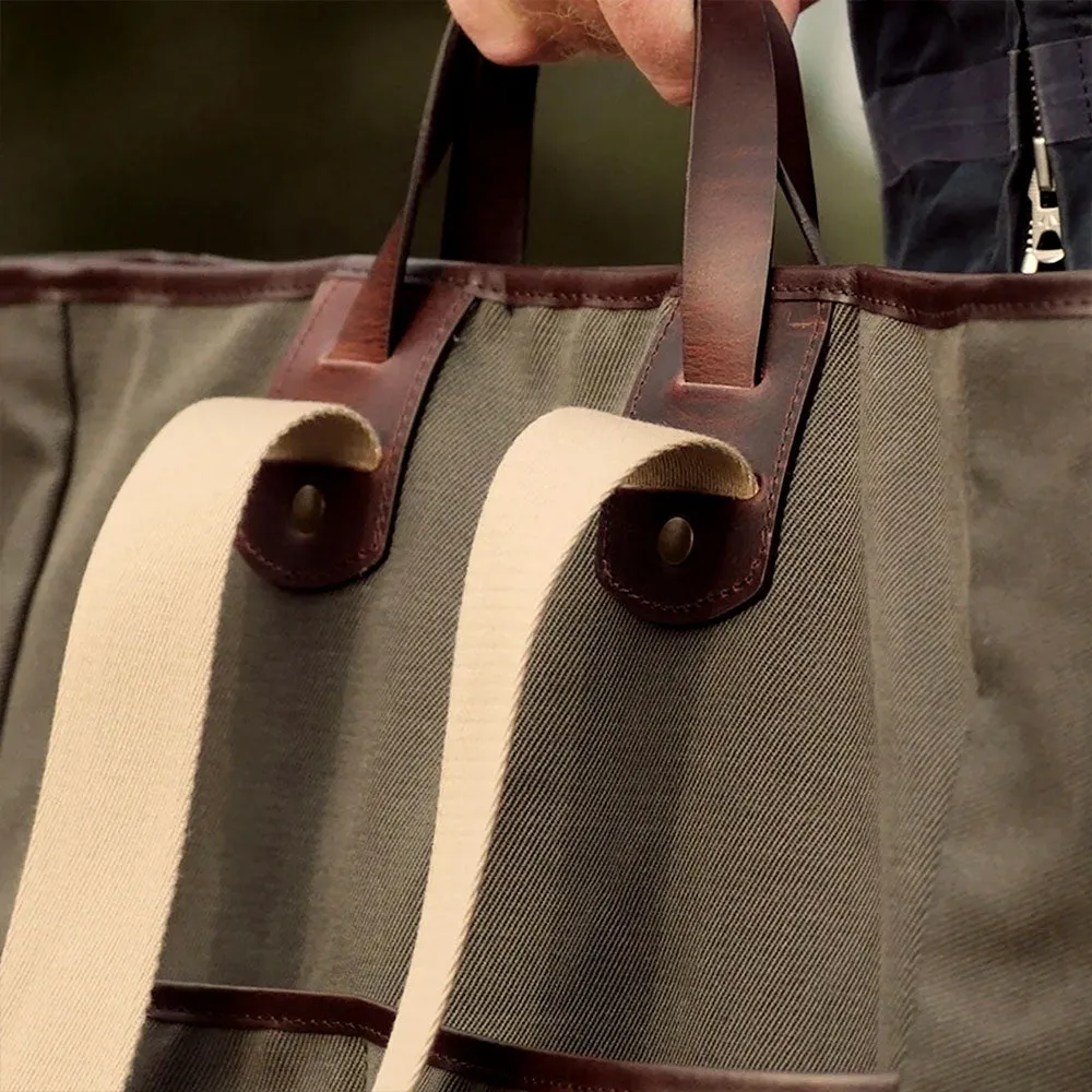 Bleu de Chauffe - Meline tote bag - Khaki sold by Merci product image thumbnail 5