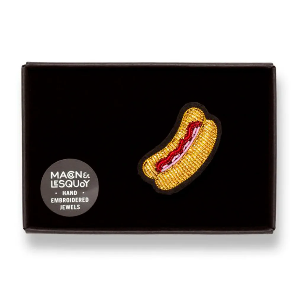 Macon & Lesquoy - Brooch - Hot Dog sold by Merci product image thumbnail 4