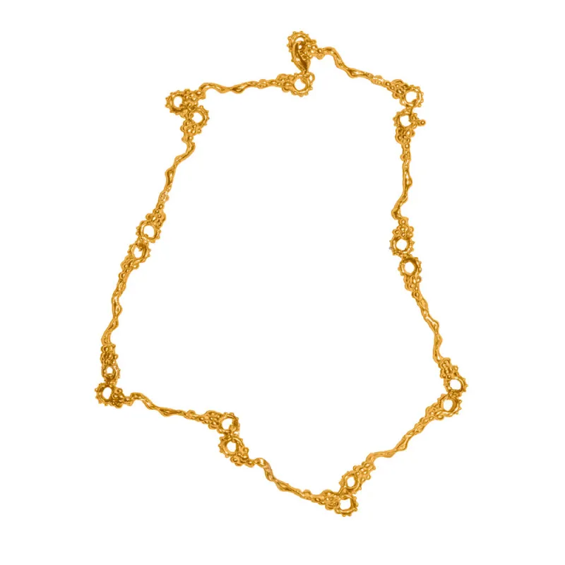 Sofia Rocha - Narciso Necklace - Gold made by Merci