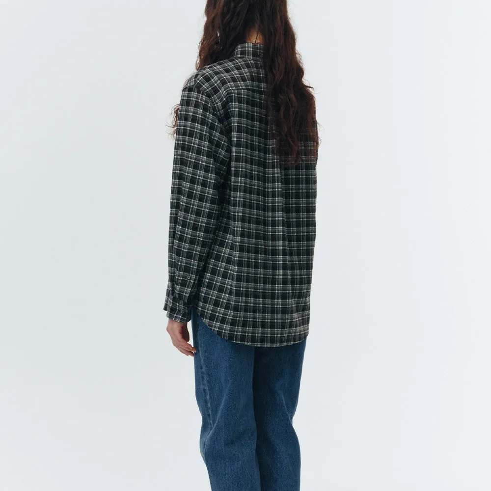 Dunst - Check Flannel Shirt - Black sold by Merci product image thumbnail 3