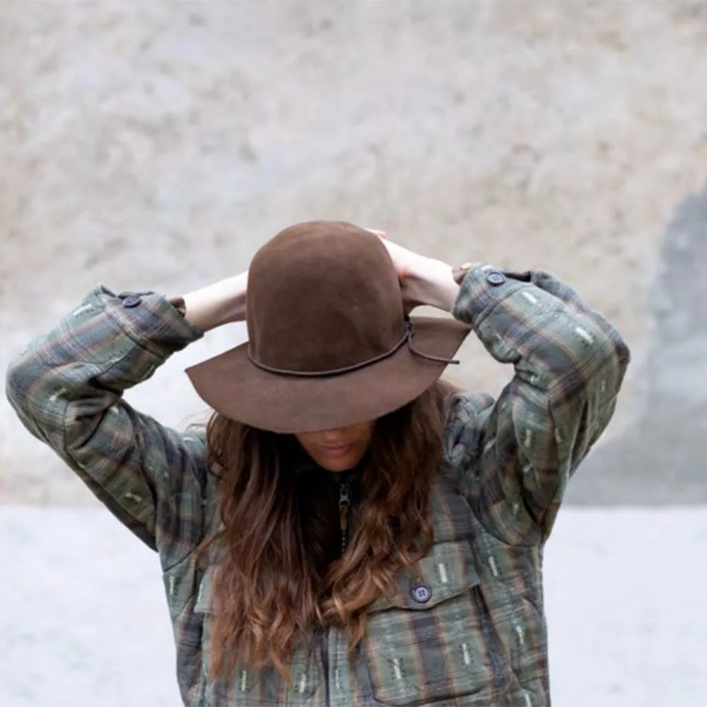 Bsbee - Fedora Hat - Brown sold by Merci