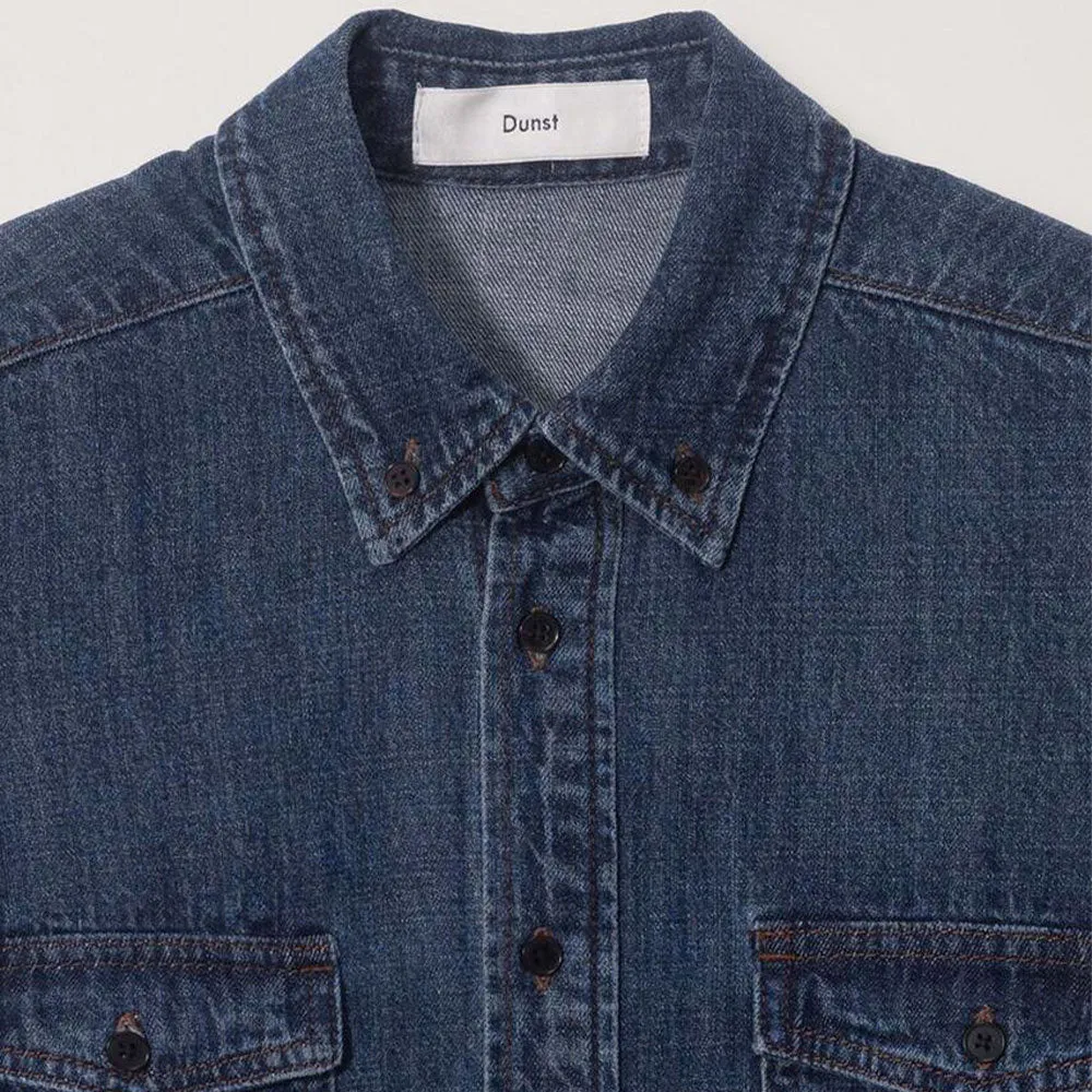 Dunst - Classic Denim Shirt - Midnight Blue sold by Merci product image thumbnail 3