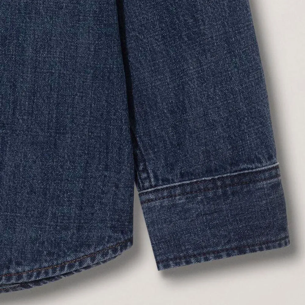 Dunst - Classic Denim Shirt - Midnight Blue sold by Merci product image thumbnail 4