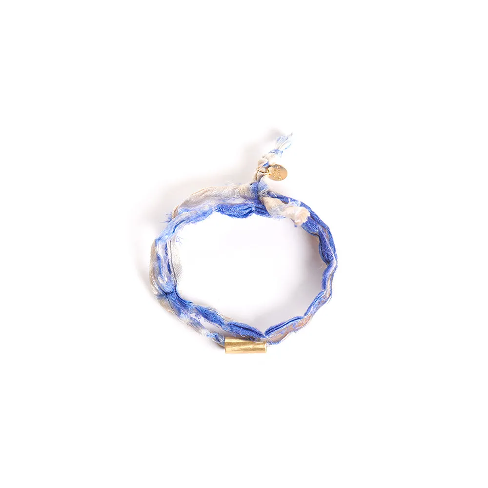 Tassia Canellis - Bracelet Maharani - Bleu sold by Merci