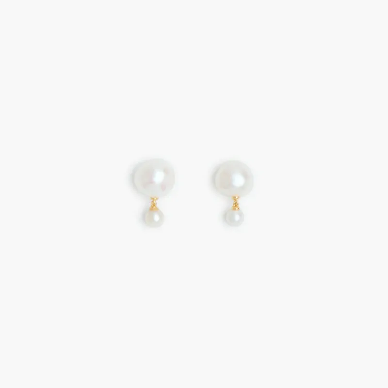 RAGBAG - Lumora Small Stud Earrings - Gold made by RAGBAG