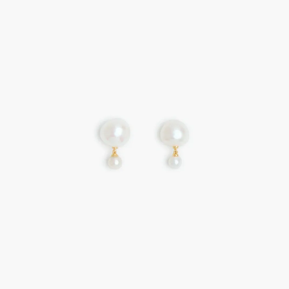 RAGBAG - Lumora Small Stud Earrings - Gold sold by Merci