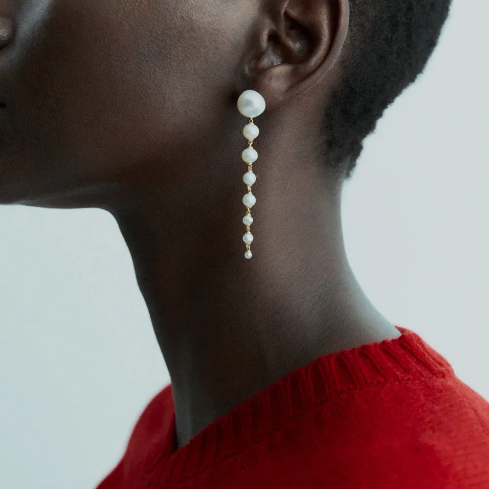 RAGBAG - Lumora Chandelier Earrings - Gold sold by Merci product image thumbnail 2