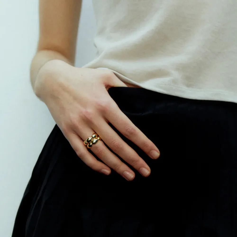 RAGBAG - Oval Emberly Ring - Gold sold by Merci product image thumbnail 3