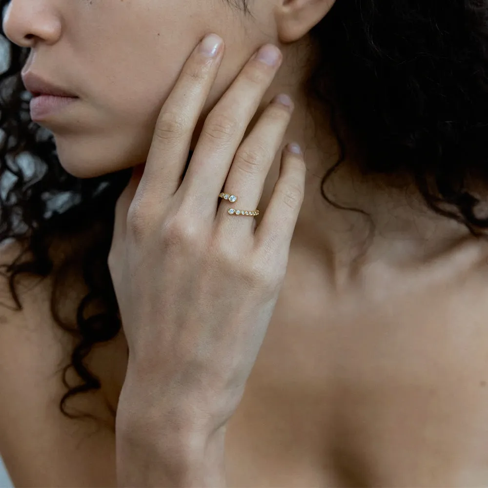 RAGBAG - Orit Open Ring - Gold sold by Merci product image thumbnail 2