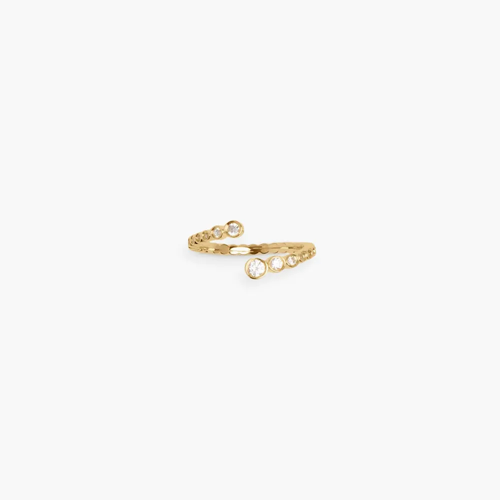 RAGBAG - Orit Open Ring - Gold sold by Merci