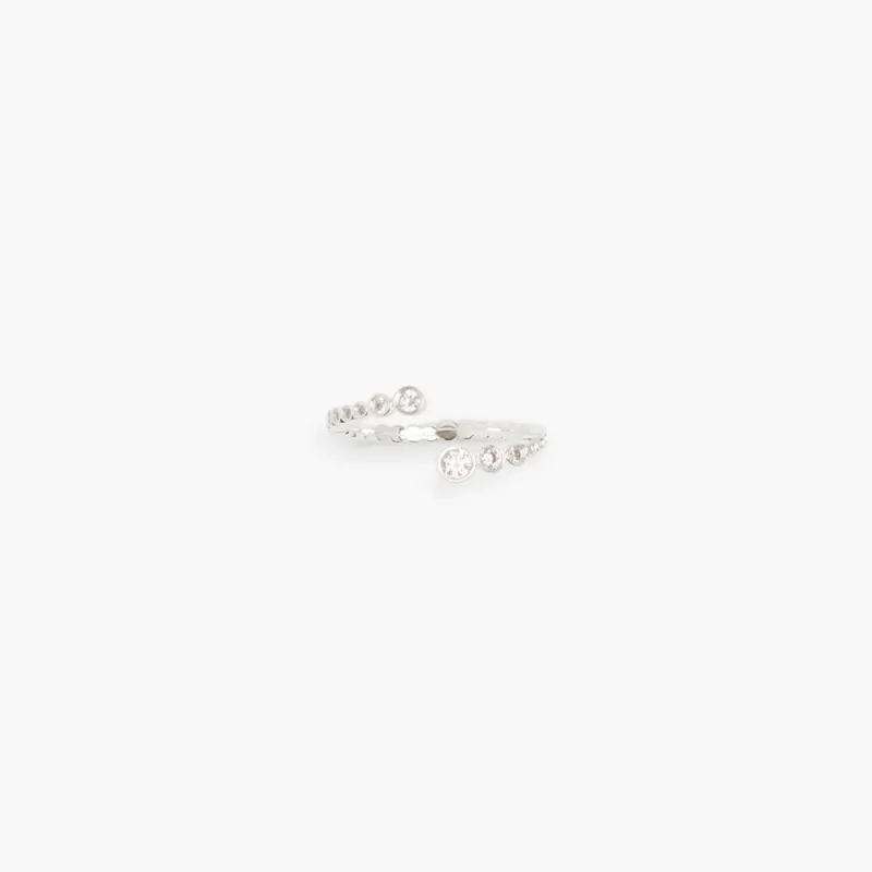 RAGBAG - Orit Open Ring - Silver made by RAGBAG