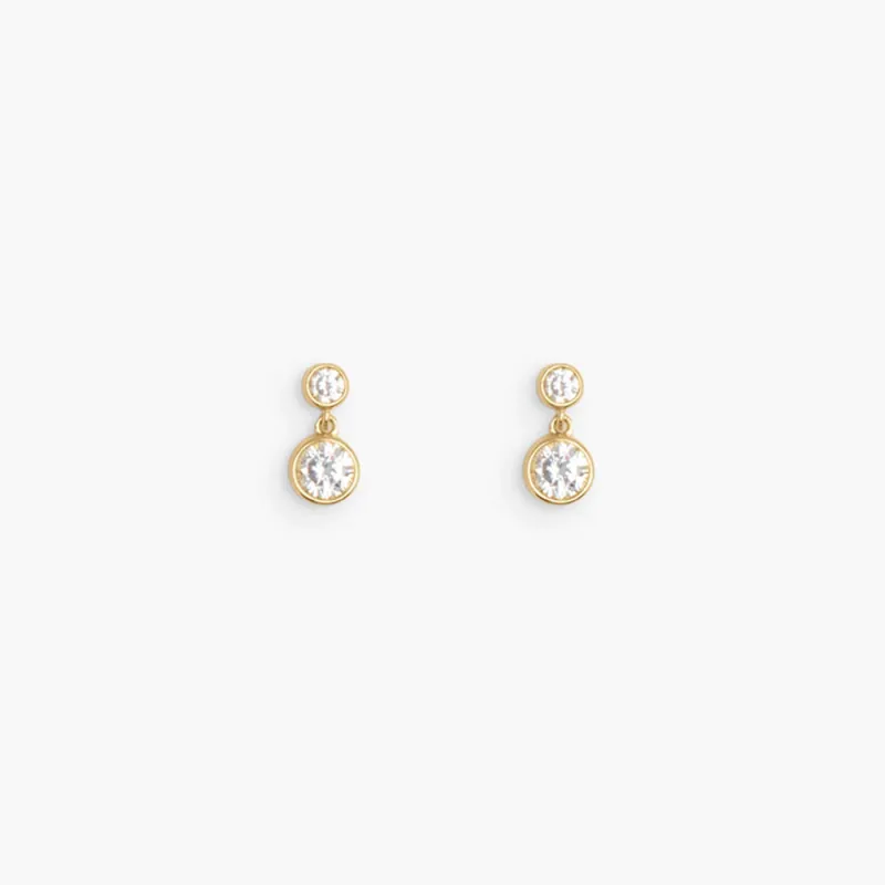RAGBAG - Orit earrings - Gold made by RAGBAG