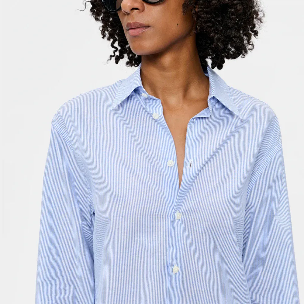 6397 - Dress Shirt - Blue Stripes sold by Merci product image thumbnail 3