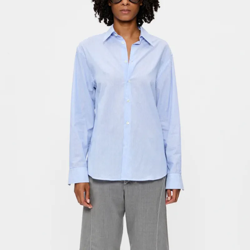 6397 - Dress Shirt - Blue Stripes made by 6397