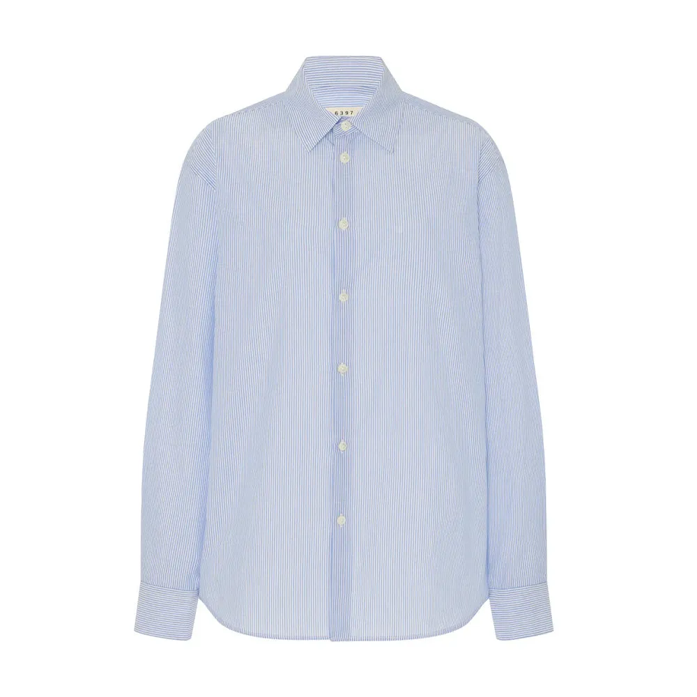 6397 - Dress Shirt - Blue Stripes sold by Merci product image thumbnail 4