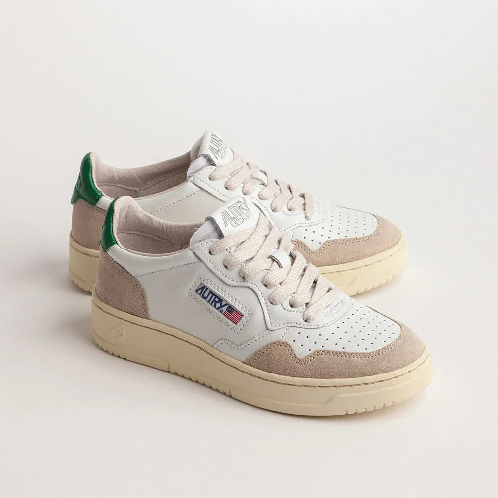 Autry - Medalist Low Wom Sneakers - Green & Beige sold by Merci product image thumbnail 3