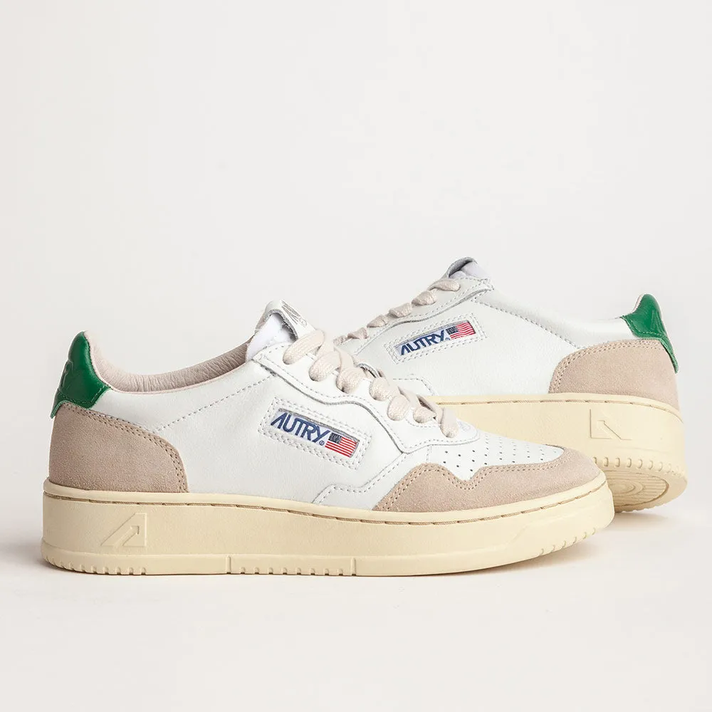 Autry - Medalist Low Wom Sneakers - Green & Beige sold by Merci product image thumbnail 4