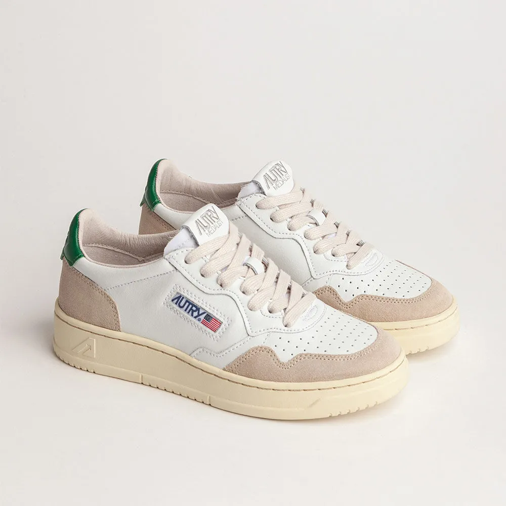 Autry - Medalist Low Wom Sneakers - Green & Beige sold by Merci product image thumbnail 2