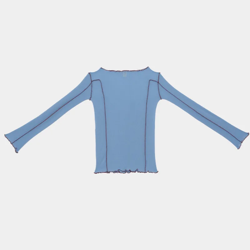 Baserange - Omato T Shirt - Bleu Pinto made by Baserange