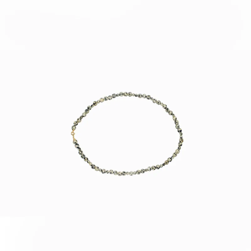 Labro - Otto Bracelet - Dalamatian & Gold made by Labro