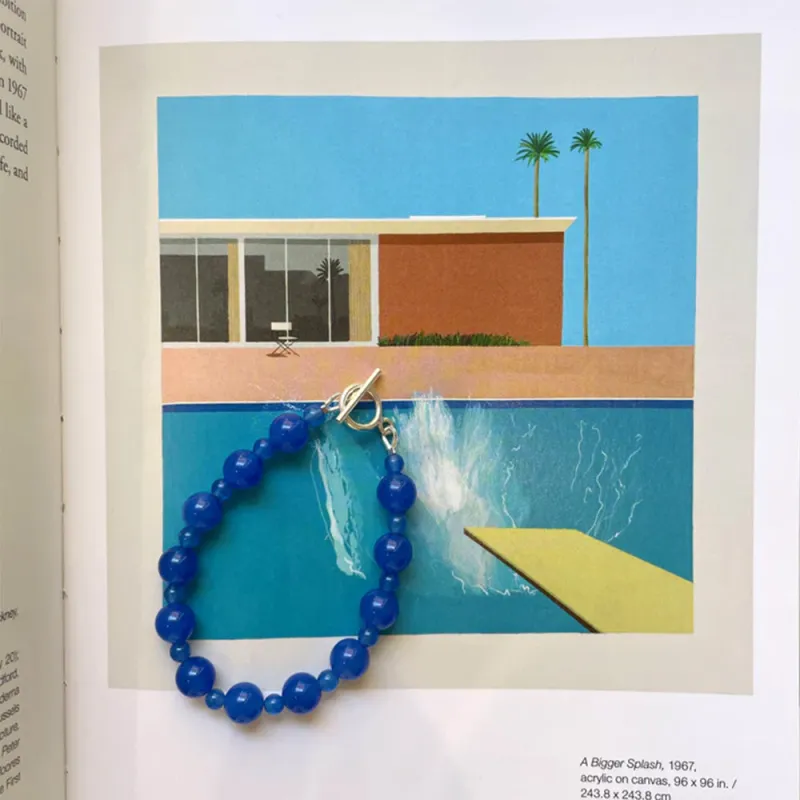Project Bon - Splash Bracelet - Blue made by Merci