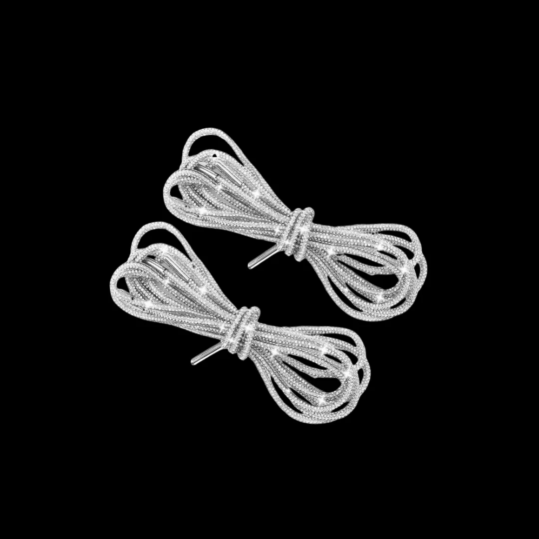 VYBES Rhinestone Shoelaces sold by VYBES