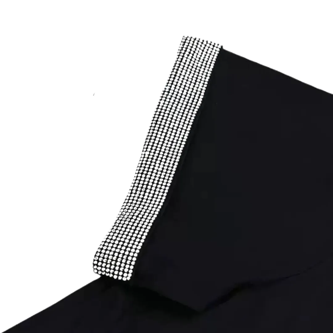 VYBES Rhinestone Pocket Tee sold by VYBES product image thumbnail 3