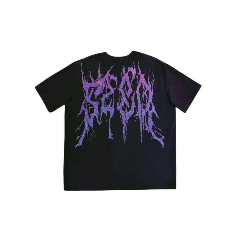 VYBES Rhinestone Drip Tee made by VYBES