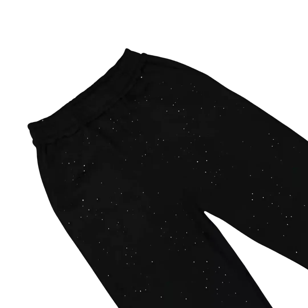 VYBES Rhinestone Sweatpants sold by VYBES product image thumbnail 3
