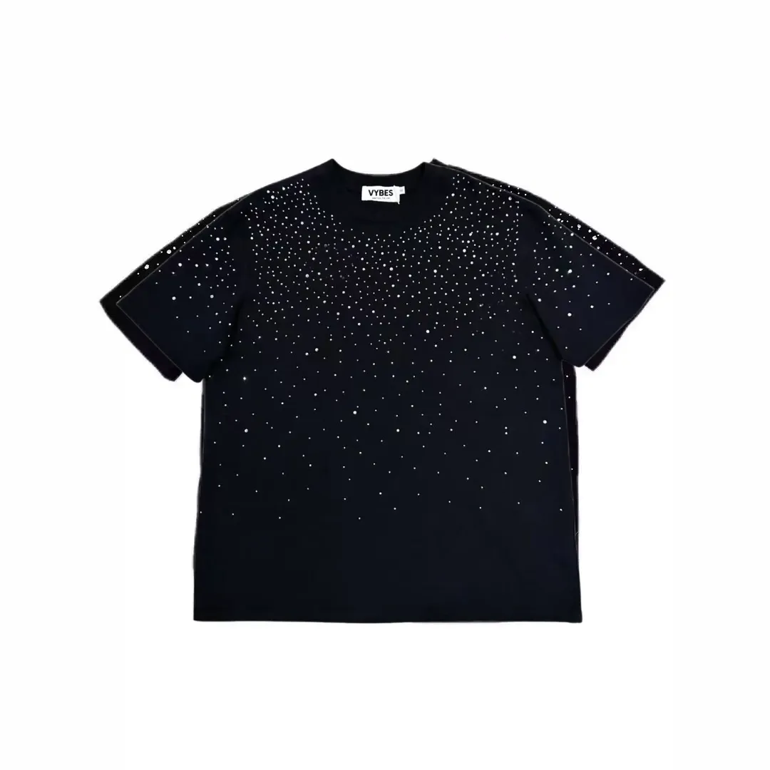 VYBES Classic Rhinestone Tee sold by VYBES