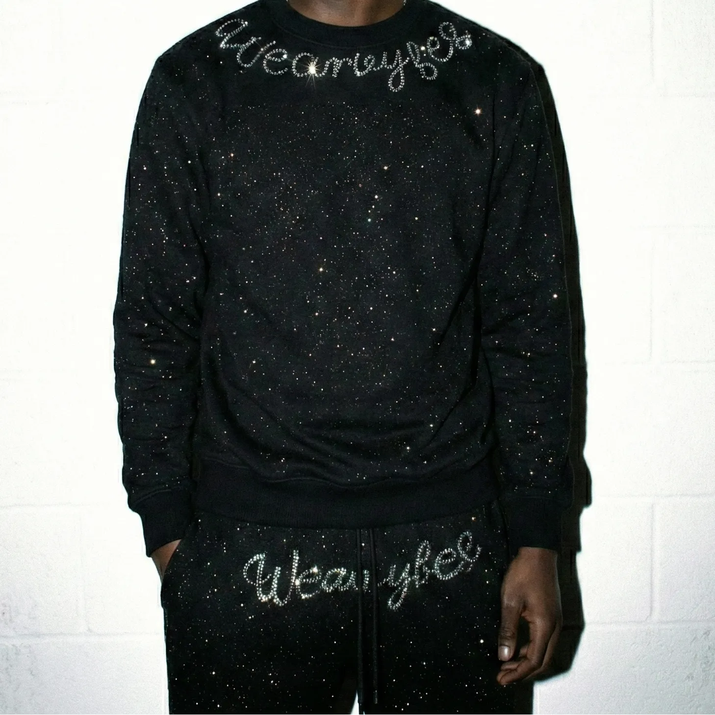 VYBES Frost sweatpants sold by VYBES product image thumbnail 3